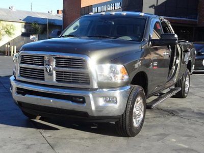 Ram : 2500 4WD Big Horn Crew Cab 2012 ram 2500 4 wd big horn crew cab turbodiesel damaged repairable project save