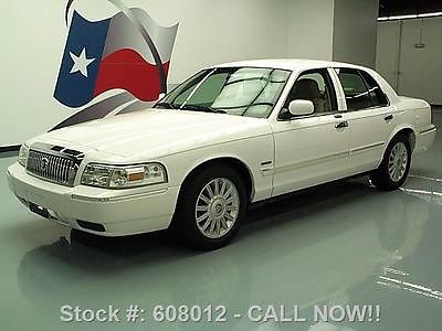 Mercury : Grand Marquis LEATHER 2010 mercury grand marquis ls ultimate leather only 56 k texas direct auto