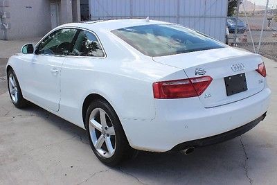 Audi : A5 Coupe 2009 audi a 5 coupe damaged salvage repairable fixer rebuilder wrecked project