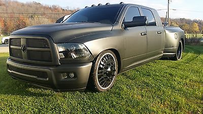 Dodge : Ram 3500 SXT Extended Crew Cab Pickup 4-Door blacked out dodge ram dually with air ride 40k actual miles