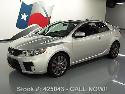 Kia : Forte SUNROOF 2011 kia forte sx coupe auto htd leather sunroof 61 k mi texas direct auto