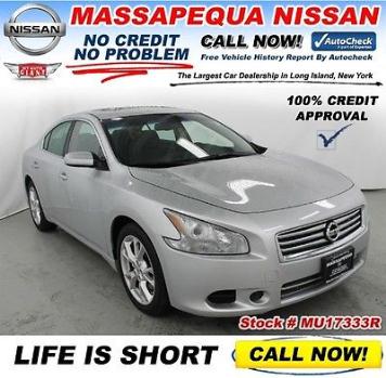 Nissan : Maxima 3.5 S ONE OWNER ACCIDENT FREE 2014 fwd bluetooth 18 alloy rims sunroof bucket seats keyless entry smart key