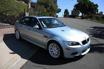 BMW : M3 M3 SEDAN SMG 2011 bmw m 3 sport sedan silverstone metallic smg gps white rims new tires