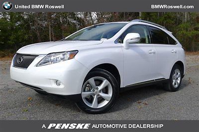 Lexus : RX FWD 4dr FWD 4dr Low Miles SUV Automatic Gasoline 3.5L V6 Cyl Starfire Pearl