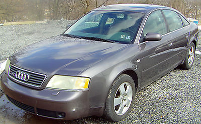 Audi : A6 Base Sedan 4-Door 2001 audi a 6 quattro base sedan 4 door 2.7 l