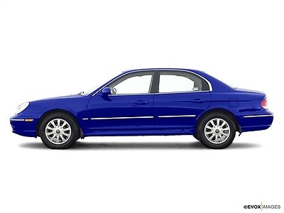 Hyundai : Sonata 4dr Sedan V6 Automatic 4 dr sedan v 6 automatic automatic gasoline 2.7 l v 6 cyl engine blue