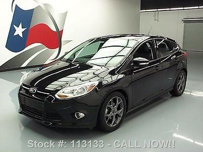 Ford : Focus SUNROOF 2014 ford focus se hatchback sunroof leather 39 k miles texas direct auto