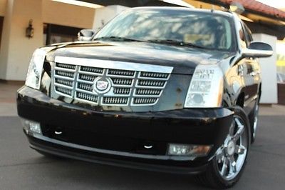 Cadillac : Escalade 2009 cadillac escalade ultra lux pkg loaded blk blk like new 1 owner