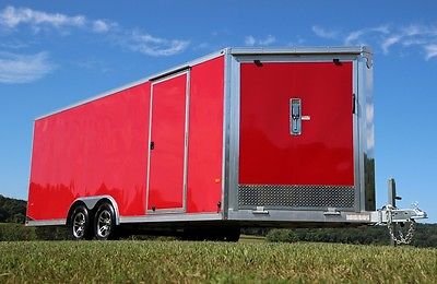 SOON TO BE IN STOCK 25' ALUMINUM ATV-SNOWMOBILE ENCLOSED CARGO TRAILER ON SALE!!