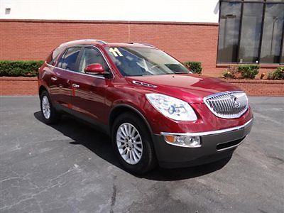 Buick : Enclave FWD 4dr CXL-1 Buick Enclave FWD 4dr CXL-1 Low Miles SUV Automatic Gasoline 3.6L V6 Cyl Red Jew