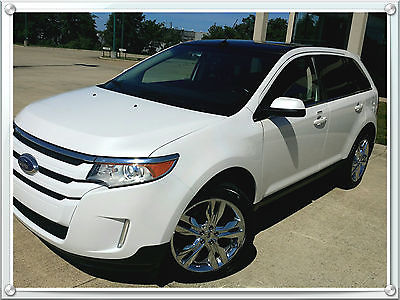 Ford : Edge LIMITED  FREE SHIPPING/FLIGHT AWD PONOPRAMIC MOONROOF NAVIGATION REAR VIEW CAMERA LEATHER
