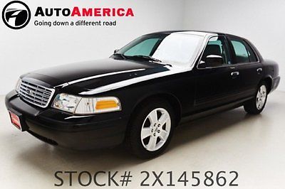 Ford : Crown Victoria LX Certified 2011 ford crown victoria lx 32 k miles cruise am fm ac auto one owner cln carfax