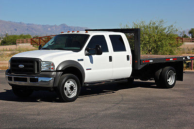 Ford : F-450 MONEY BACK GUARANTEE 2005 ford f 450 diesel crew cab drw dually flat bed cruise inspected in ad