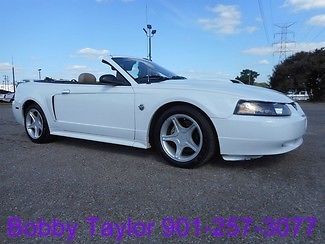 Ford : Mustang GT Deluxe Supercharged 04 mustang gt convertible supercharged automatic leather 22 000 miles look