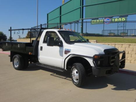 Ford : F-350 4WD Reg Cab 2008 f 350 4 x 4 flat bed fully service with only 94 k