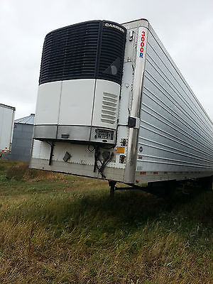 Reefer Refrigerated van trailer, 2003 53ft Utility, Carrier refrigeration unit.