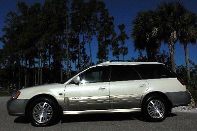 Subaru : Outback FLORIDA RUST FREE AWD L.L. BEAN!!  White Frost Outback Legacy H6 3.0~Heated Seats~Michelins~Sunroof~WOW!02 03 04 05