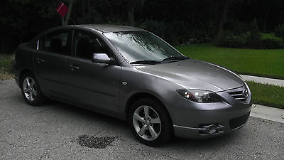 Mazda : Mazda3 S Sedan 4-Door 2006 gray mazda 3 s 2.3 l manual one owner low miles 64 k