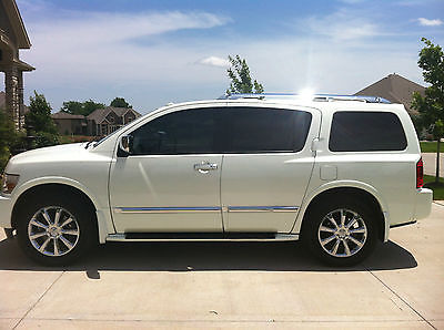 Infiniti : QX56 Base Sport Utility 4-Door IMMACULATE 2009 Qx56 White/Tan...2-Owner 121K LOADED!!