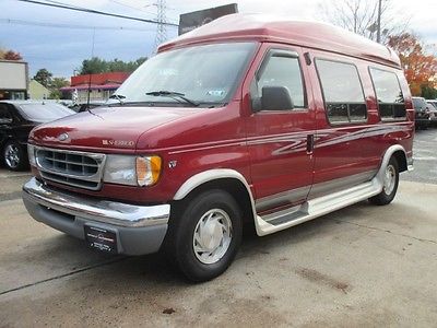 Ford : E-Series Van Recreational 55 k low mile free shipping warranty handicapped lift conv clean carfax 1 owner