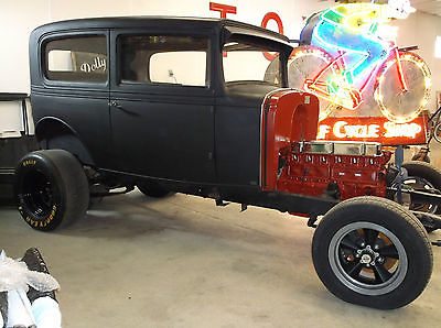 Chevrolet : Other Rod 1931 chevy 2 dr sedan street rod rat solid tons of parts