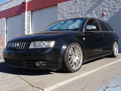 Audi : S4 Avant  2004 b 6 audi s 4 avant mt 6 manual brilliant black 101 k tastefully modified nice