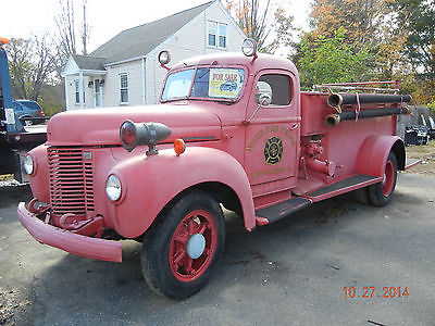 International Harvester : Other Pumper Fire Truck 1944 international pumper fire truck
