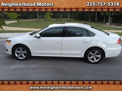 Volkswagen : Passat TDI SE 2012 volkswagen passat tdi se diesel corporate lease well maintained sunroof