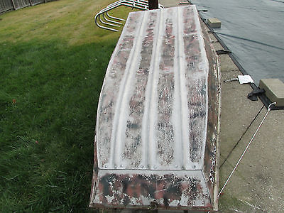 7 1/2 foot custom made aluminum boat