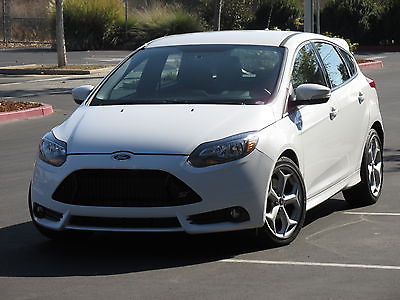 Ford : Focus ST Hatchback 4-Door 2014 ford focus st turbo 6 speed 252 hp bluetooth keyless 32 mpg 11 kmiles makeoffer