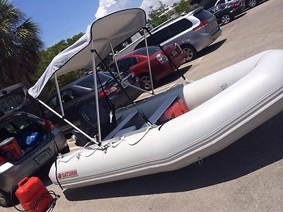 Inflatable boat Saturn 12' SD365 dinghy