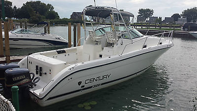 CENTURY 3100 OPEN, FRESH WATER ONLY YAMAHA OX66 MOTORS