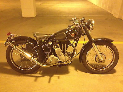 Other Makes : Matchless G3L Restored, Black, New Engine