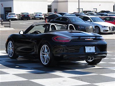 Porsche : Boxster 2dr Roadster S 2 dr roadster s new convertible manual gasoline 3.4 l flat 6 cyl black