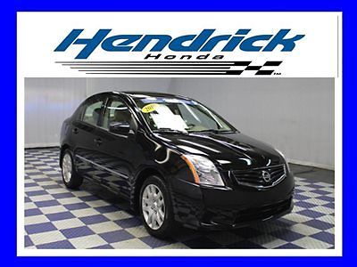 Nissan : Sentra 4dr Sedan I4 CVT 2.0 S ONE OWNER HENDRICK CERTIFIED CLOTH CD PLAYER CRUISE AIR CONDITIONING CRUISE