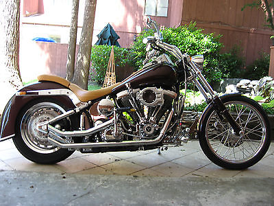 Harley-Davidson : Softail 1988 harley davidson fxstc custom beauty one of a kind 18 500 obo