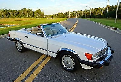 Mercedes-Benz : SL-Class 560SL R107 1989 mercedes 560 sl r 107 one owner 54 k miles we ship and export worldwide