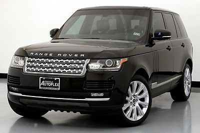 Land Rover : Range Rover Supercharged Range Rover Supercharged Vision Assist Parallel Park Black Navigation