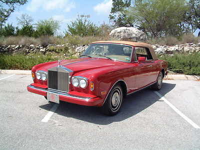 Rolls-Royce : Corniche Leather ROLLS ROYCE CORNICHE CONVERTIBLE 1985