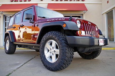 Jeep : Wrangler Rubicon 2009 jeep wrangler unlimited rubicon 4 x 4 1 owner 62 k miles leather hardtop