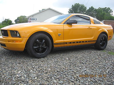 Ford : Mustang 45TH ANNIVERSARY 2009 ford mustand coupe v 6 american muscle wheels clean no reserve
