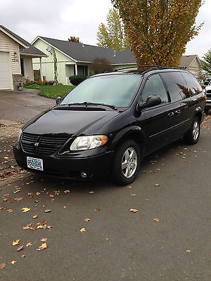 Dodge : Grand Caravan SXT SXT, Black, Good condition, AllTrack Drive, Stow and Go seating, Automatic