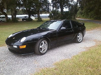 Porsche : 968 coupe 1994 schwarze 968 coupe mit turbo fleugel