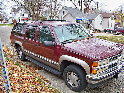 Chevrolet : Suburban ok 1999 chevy suburban
