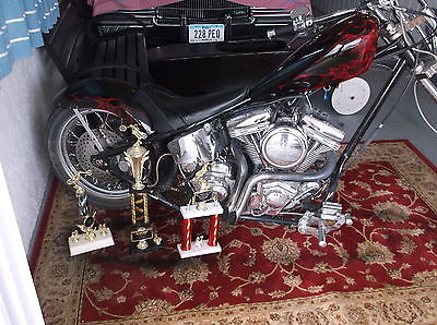 Custom Built Motorcycles : Chopper 2004 harley davidson custom built copper 151.52 mph in 1 4 mile beautiful