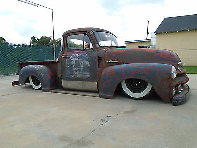Chevrolet : Other Pickups truck 1954 chevy rat rod pickup truck air bags custom chevrolet hot rod 53 55 56 c 10