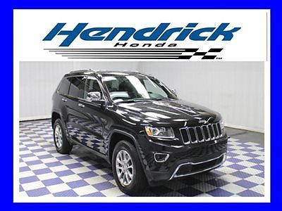 Jeep : Grand Cherokee 4WD 4dr Limited 4 wd navi hendrick certified backup camera bluetooth memory seat leather sunroof