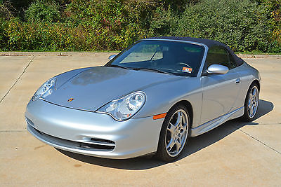 Porsche : 911 996 Carrera 4, Cabriolet, 996, Low Mileage, Very Clean, Polar Silver Metallic