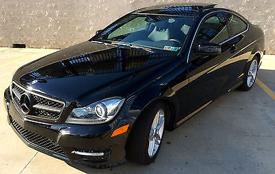 Mercedes-Benz : C-Class C350 4MATIC Mercedes C350 4Matic Coupe AWD PANORAMIC ROOF Fully LOADED Navi AMG package