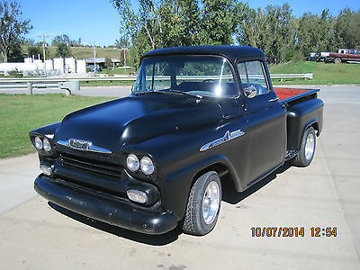Chevrolet : Other Pickups Apache Big window short bed stepside runs and drives clear title 235 3 on the tree cool